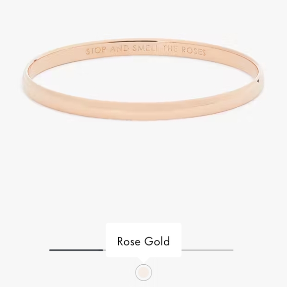 Kate Spade Shimmering Rose Gold Bracelet - Picture 3 of 3